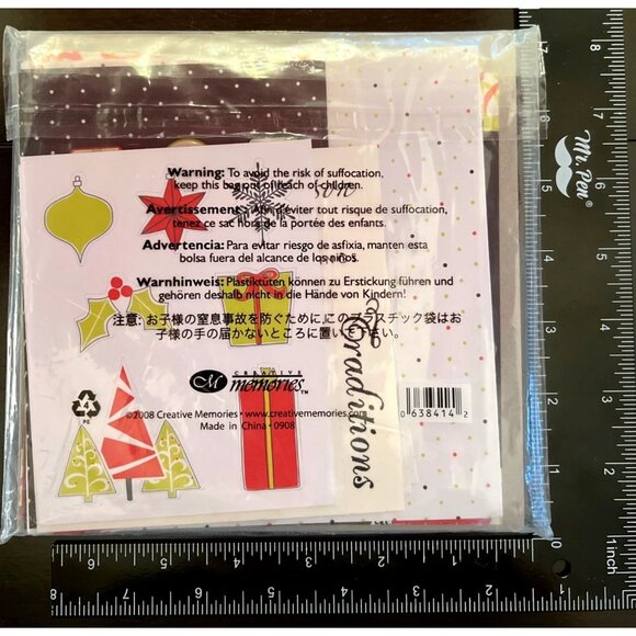 2008 Creative Memories Merry & Bright Paper Album Kit - Holidays 06384142 - Picture 1 of 4